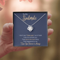 To My Soulmate - I Love You - Love Knot Necklace