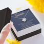 To My Soulmate - I Love You - Love Knot Necklace