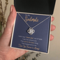 To My Soulmate - I Love You - Love Knot Necklace