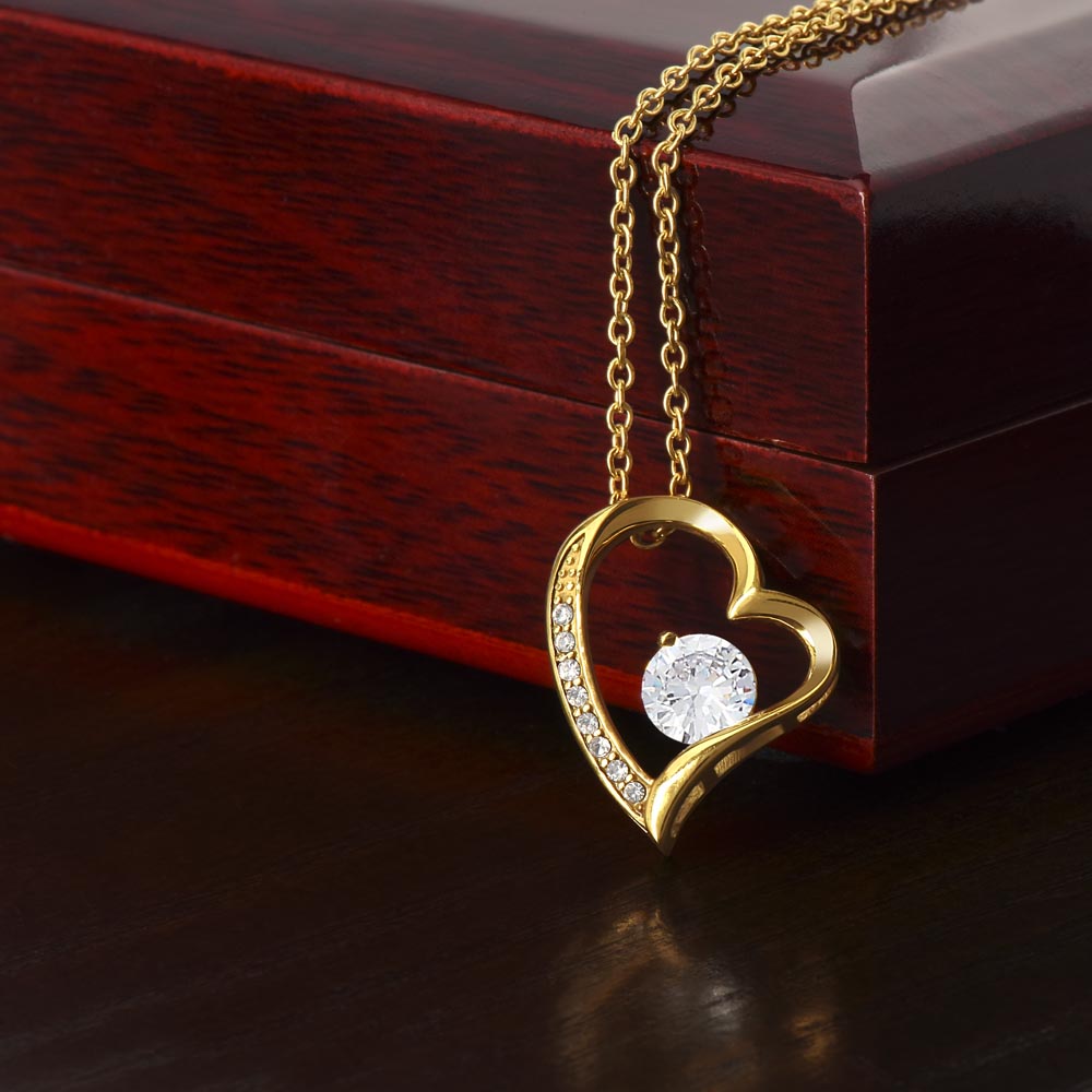 To My Heavenly Wife- Be Yours & Only Yours - Forever Love Necklace