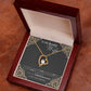 To My Beautiful Wife - Forever and Always - Forever Love Necklace