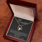 To My Daughter - My Love For You Knows No Bounds - Forever Love Necklace