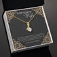 To My Gorgeous Wife - Our Journey Together Is a Testament - Alluring Beauty Necklace