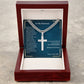 To My Husband - I Cherish You Deeply - Cuban Link Chain With Cross