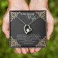 To My Heavenly Wife- Be Yours & Only Yours - Forever Love Necklace